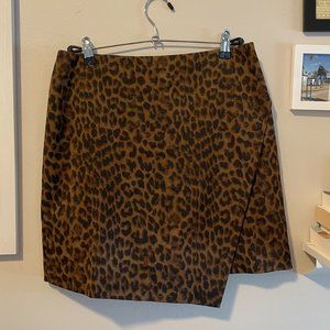 Ann Taylor Leopard Print Skirt